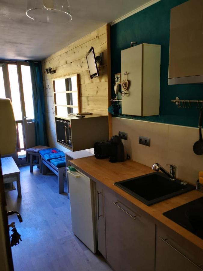 Studio Chaleureux A Lanslevillard Val Cenis 2 Pers 外观 照片