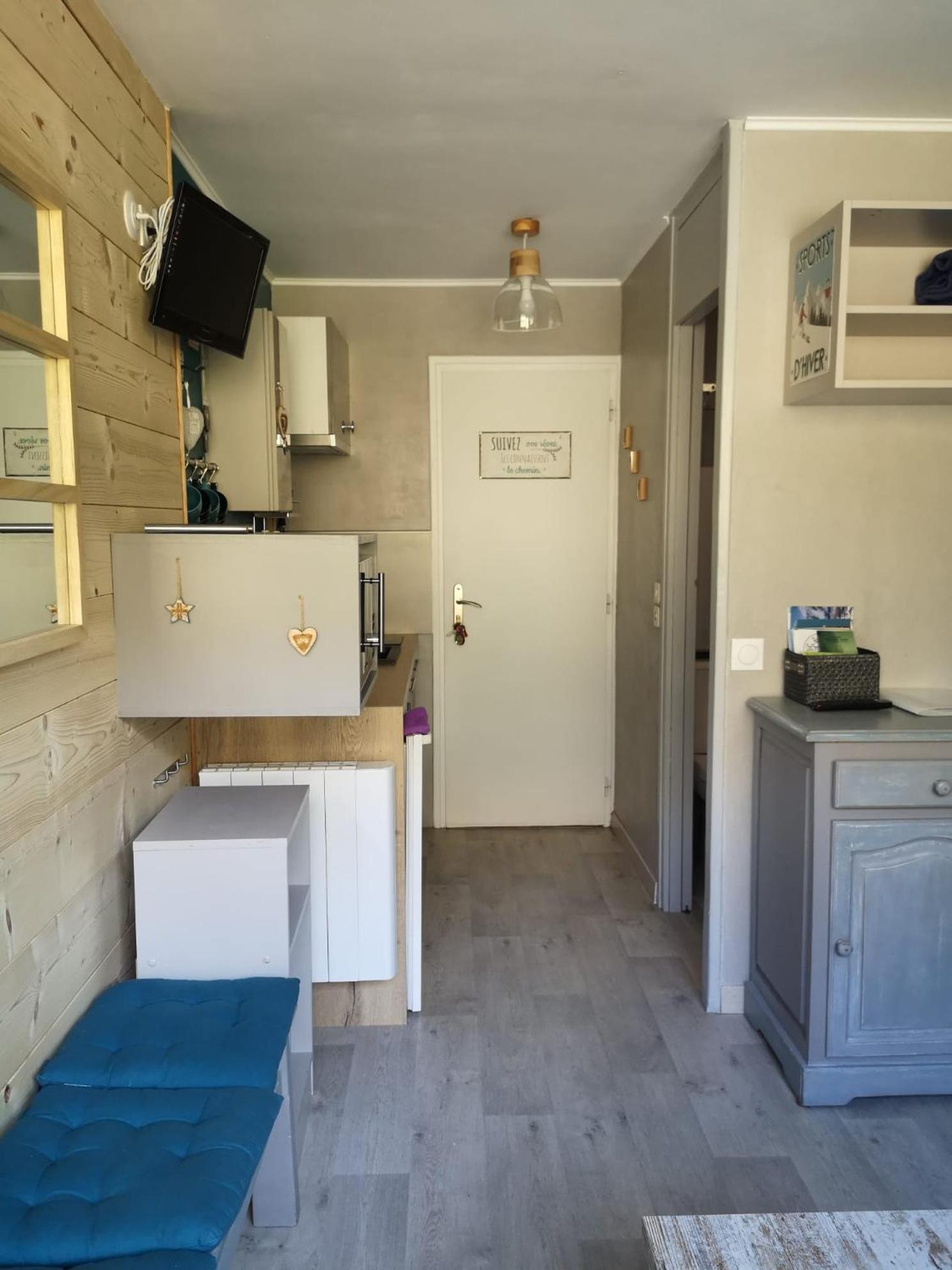 Studio Chaleureux A Lanslevillard Val Cenis 2 Pers 外观 照片